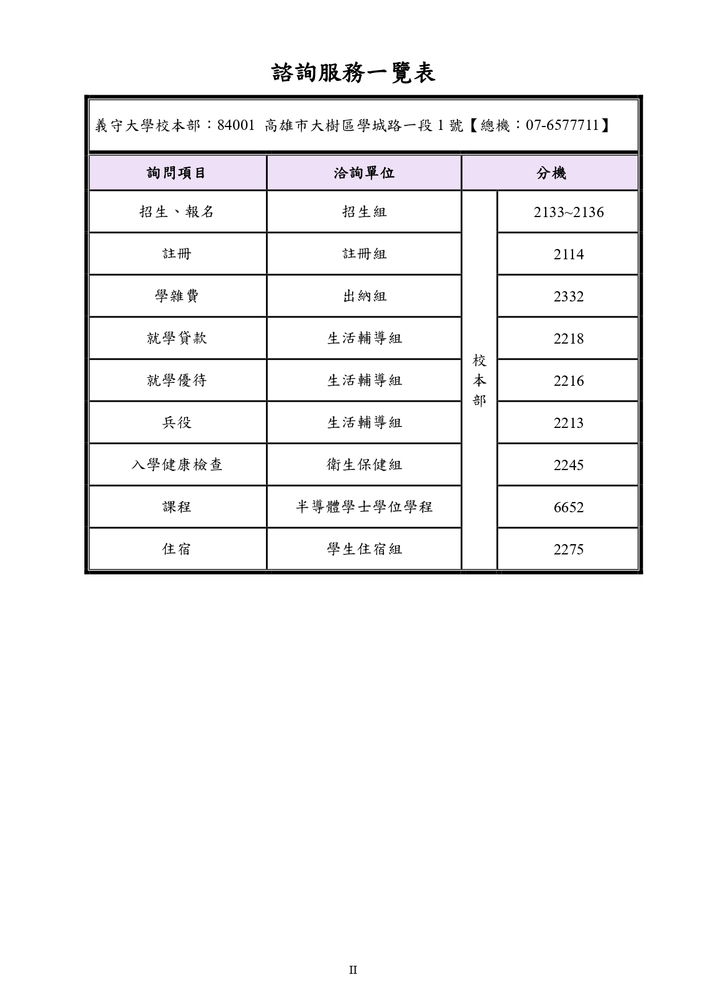 【推廣教育中心】轉知 義守大學｢半導體學士後專班」招生資訊圖片
